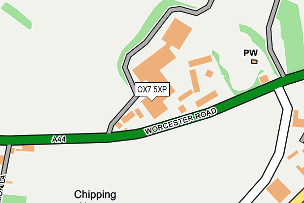 OX7 5XP map - OS OpenMap – Local (Ordnance Survey) OX7 5XP map - OS OpenMap – Local (Ordnance Survey)