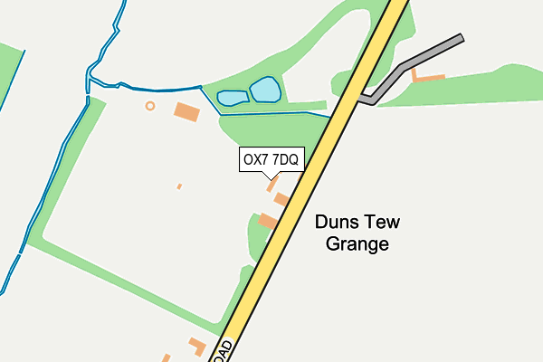 OX7 7DQ map - OS OpenMap – Local (Ordnance Survey) OX7 7DQ map - OS OpenMap – Local (Ordnance Survey)