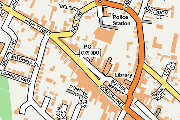 OX9 0DU map - OS OpenMap – Local (Ordnance Survey) OX9 0DU map - OS OpenMap – Local (Ordnance Survey)