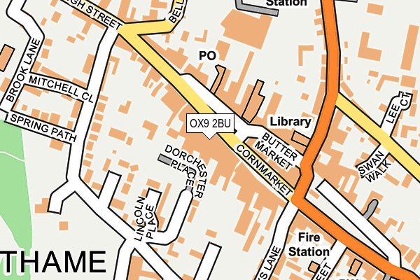 OX9 2BU map - OS OpenMap – Local (Ordnance Survey) OX9 2BU map - OS OpenMap – Local (Ordnance Survey)