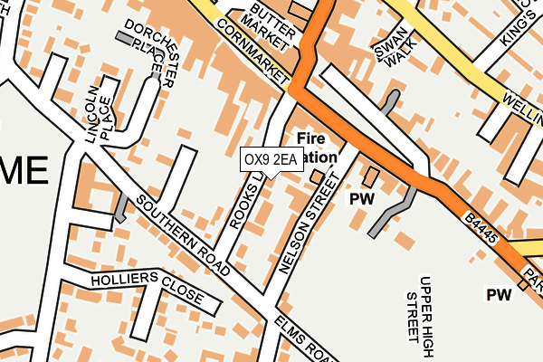 OX9 2EA map - OS OpenMap – Local (Ordnance Survey) OX9 2EA map - OS OpenMap – Local (Ordnance Survey)