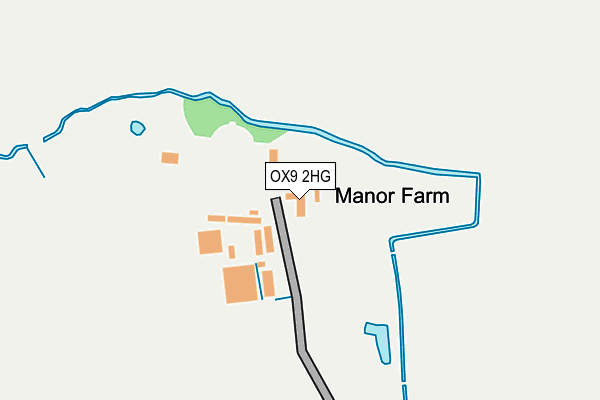 OX9 2HG map - OS OpenMap – Local (Ordnance Survey) OX9 2HG map - OS OpenMap – Local (Ordnance Survey)