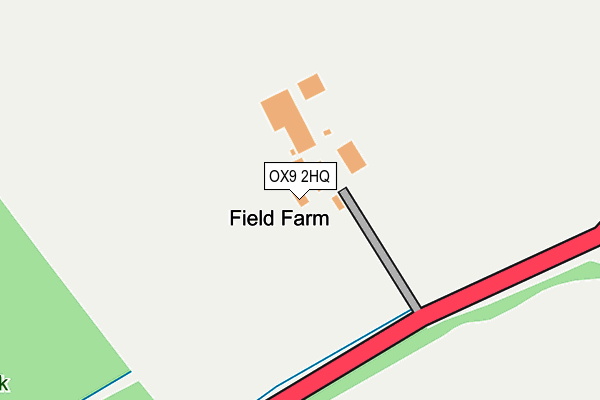 OX9 2HQ map - OS OpenMap – Local (Ordnance Survey) OX9 2HQ map - OS OpenMap – Local (Ordnance Survey)