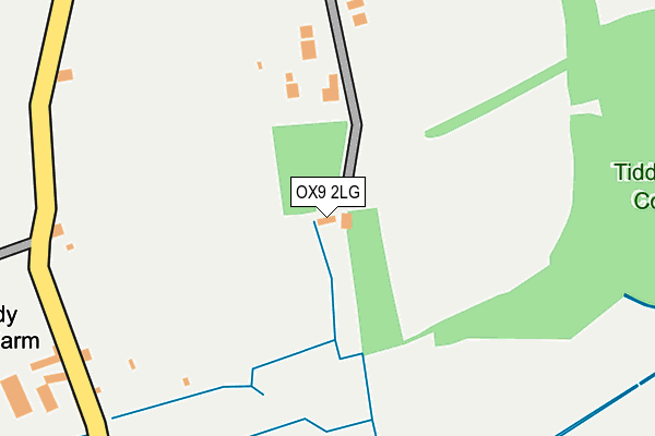 OX9 2LG map - OS OpenMap – Local (Ordnance Survey) OX9 2LG map - OS OpenMap – Local (Ordnance Survey)