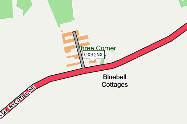 OX9 2NX map - OS OpenMap – Local (Ordnance Survey) OX9 2NX map - OS OpenMap – Local (Ordnance Survey)