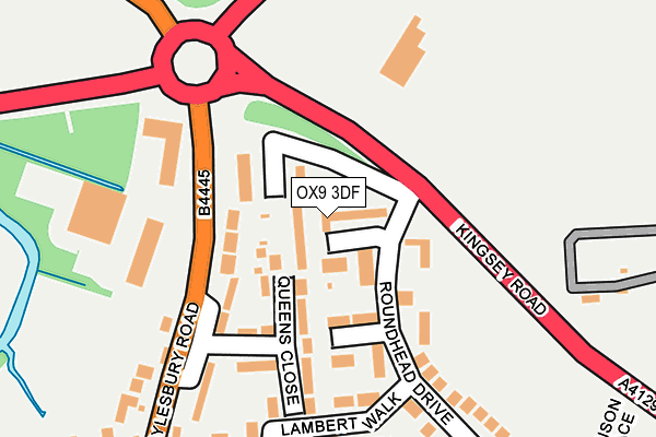OX9 3DF map - OS OpenMap – Local (Ordnance Survey) OX9 3DF map - OS OpenMap – Local (Ordnance Survey)