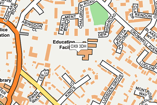 OX9 3DH map - OS OpenMap – Local (Ordnance Survey) OX9 3DH map - OS OpenMap – Local (Ordnance Survey)
