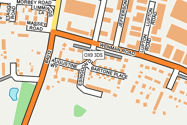 OX9 3DS map - OS OpenMap – Local (Ordnance Survey) OX9 3DS map - OS OpenMap – Local (Ordnance Survey)