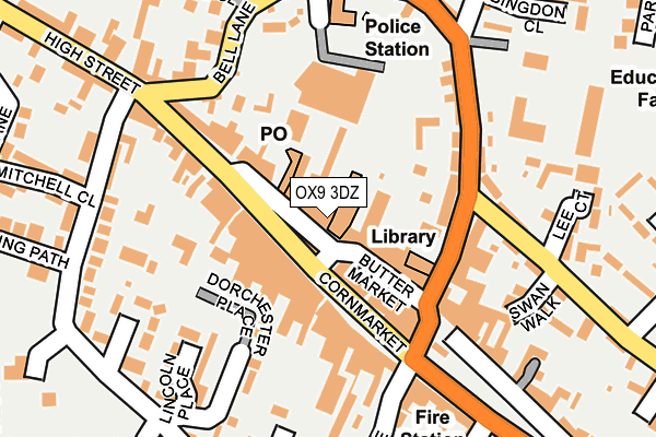 OX9 3DZ map - OS OpenMap – Local (Ordnance Survey) OX9 3DZ map - OS OpenMap – Local (Ordnance Survey)