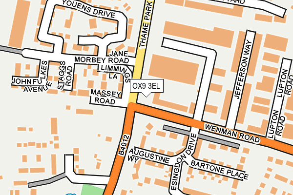 OX9 3EL map - OS OpenMap – Local (Ordnance Survey) OX9 3EL map - OS OpenMap – Local (Ordnance Survey)