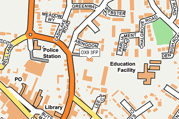 OX9 3FP map - OS OpenMap – Local (Ordnance Survey) OX9 3FP map - OS OpenMap – Local (Ordnance Survey)