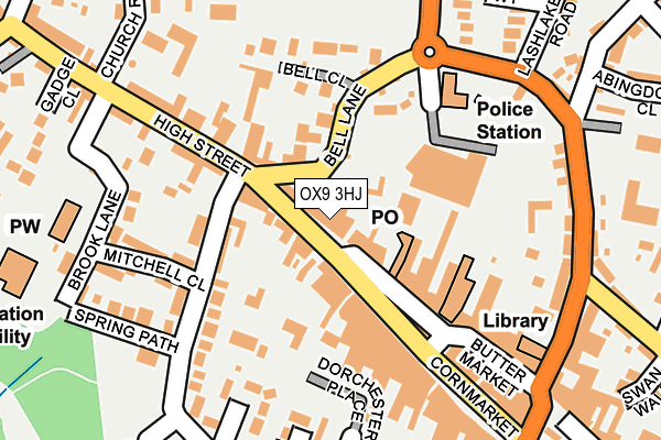 OX9 3HJ map - OS OpenMap – Local (Ordnance Survey) OX9 3HJ map - OS OpenMap – Local (Ordnance Survey)