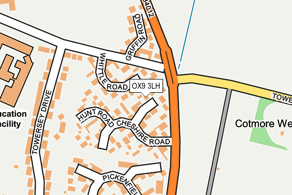 OX9 3LH map - OS OpenMap – Local (Ordnance Survey) OX9 3LH map - OS OpenMap – Local (Ordnance Survey)