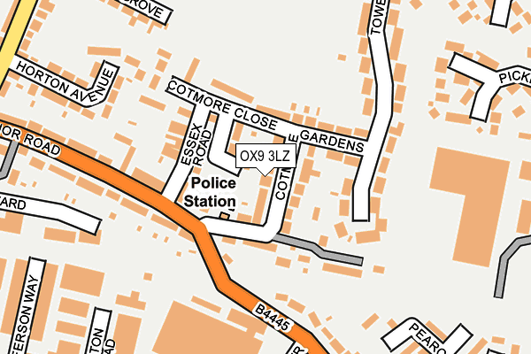 OX9 3LZ map - OS OpenMap – Local (Ordnance Survey) OX9 3LZ map - OS OpenMap – Local (Ordnance Survey)