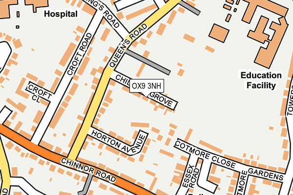 OX9 3NH map - OS OpenMap – Local (Ordnance Survey) OX9 3NH map - OS OpenMap – Local (Ordnance Survey)
