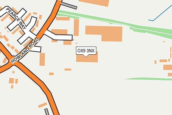 OX9 3NX map - OS OpenMap – Local (Ordnance Survey) OX9 3NX map - OS OpenMap – Local (Ordnance Survey)