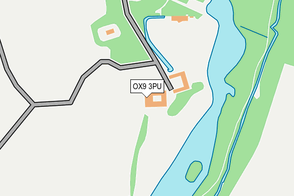 OX9 3PU map - OS OpenMap – Local (Ordnance Survey) OX9 3PU map - OS OpenMap – Local (Ordnance Survey)