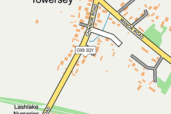 OX9 3QY map - OS OpenMap – Local (Ordnance Survey) OX9 3QY map - OS OpenMap – Local (Ordnance Survey)