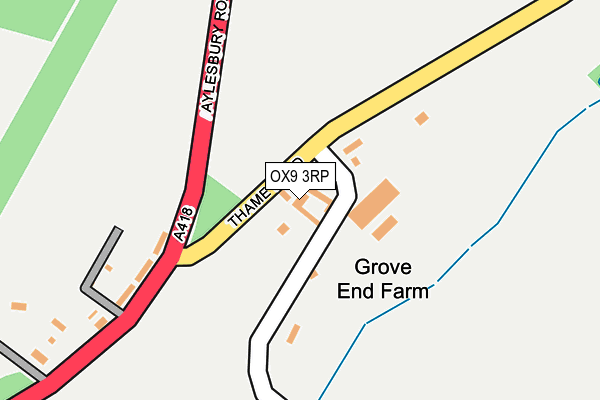 OX9 3RP map - OS OpenMap – Local (Ordnance Survey) OX9 3RP map - OS OpenMap – Local (Ordnance Survey)