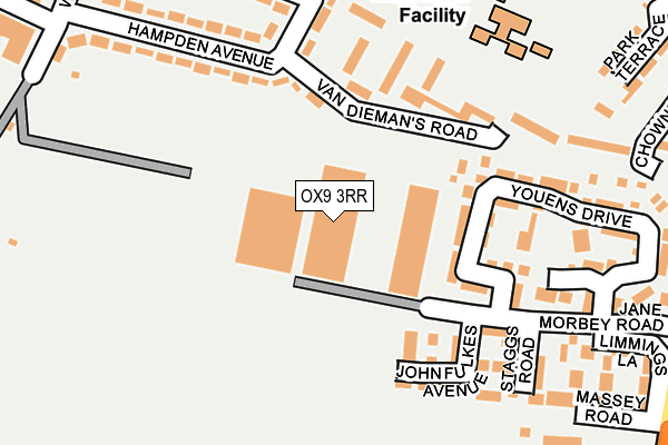 OX9 3RR map - OS OpenMap – Local (Ordnance Survey) OX9 3RR map - OS OpenMap – Local (Ordnance Survey)