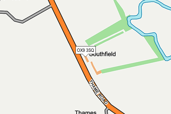 OX9 3SQ map - OS OpenMap – Local (Ordnance Survey) OX9 3SQ map - OS OpenMap – Local (Ordnance Survey)