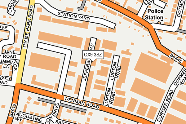 OX9 3SZ map - OS OpenMap – Local (Ordnance Survey) OX9 3SZ map - OS OpenMap – Local (Ordnance Survey)