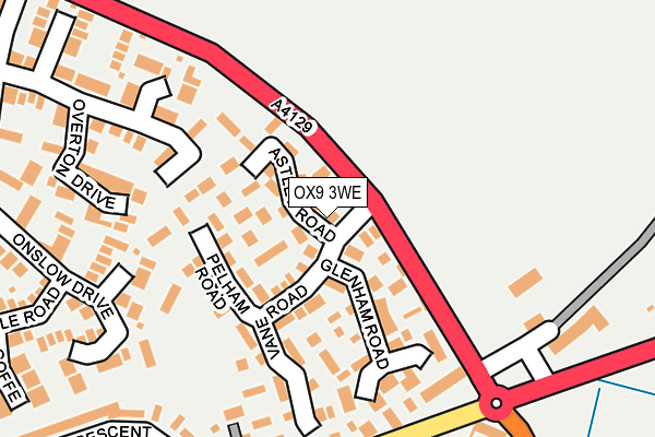 OX9 3WE map - OS OpenMap – Local (Ordnance Survey) OX9 3WE map - OS OpenMap – Local (Ordnance Survey)