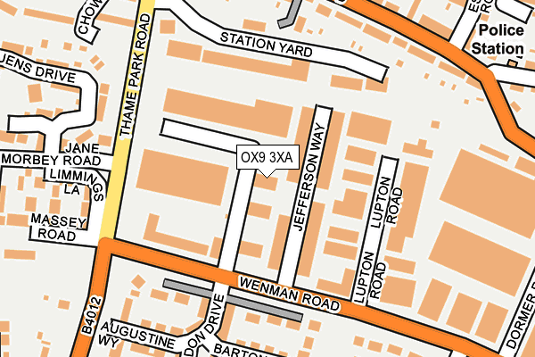 OX9 3XA map - OS OpenMap – Local (Ordnance Survey) OX9 3XA map - OS OpenMap – Local (Ordnance Survey)