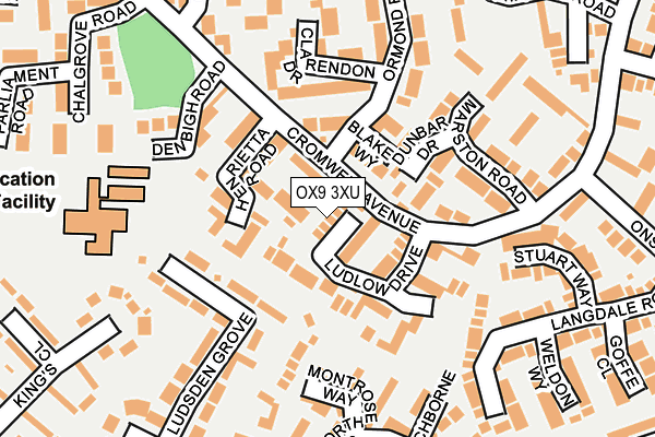 OX9 3XU map - OS OpenMap – Local (Ordnance Survey) OX9 3XU map - OS OpenMap – Local (Ordnance Survey)