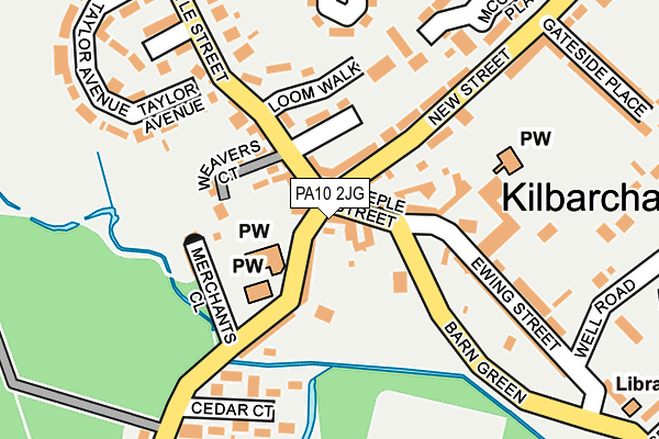 PA10 2JG map - OS OpenMap – Local (Ordnance Survey) PA10 2JG map - OS OpenMap – Local (Ordnance Survey)