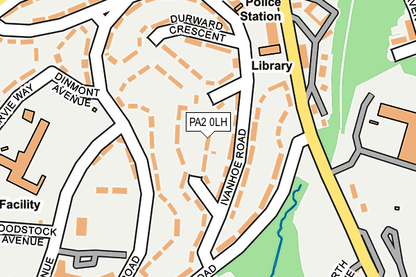 PA2 0LH map - OS OpenMap – Local (Ordnance Survey) PA2 0LH map - OS OpenMap – Local (Ordnance Survey)