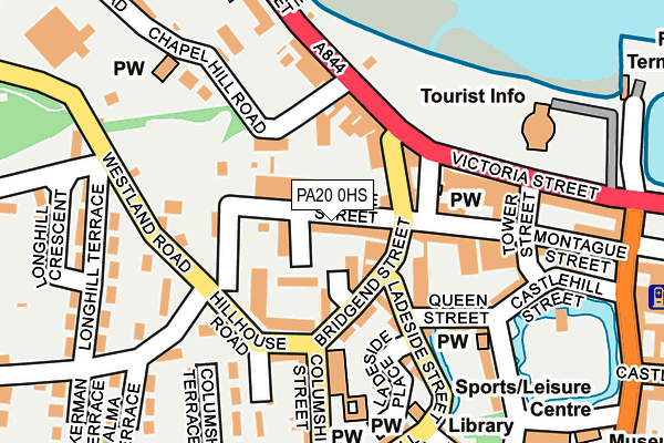 PA20 0HS map - OS OpenMap – Local (Ordnance Survey) PA20 0HS map - OS OpenMap – Local (Ordnance Survey)