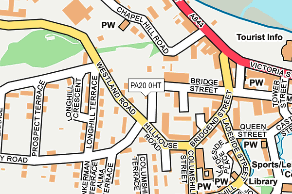 PA20 0HT map - OS OpenMap – Local (Ordnance Survey) PA20 0HT map - OS OpenMap – Local (Ordnance Survey)