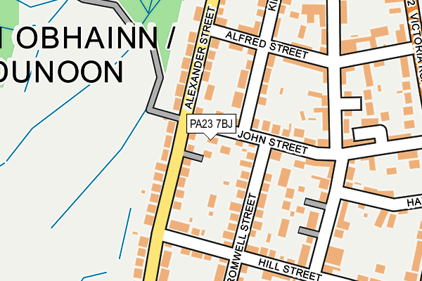 PA23 7BJ map - OS OpenMap – Local (Ordnance Survey) PA23 7BJ map - OS OpenMap – Local (Ordnance Survey)