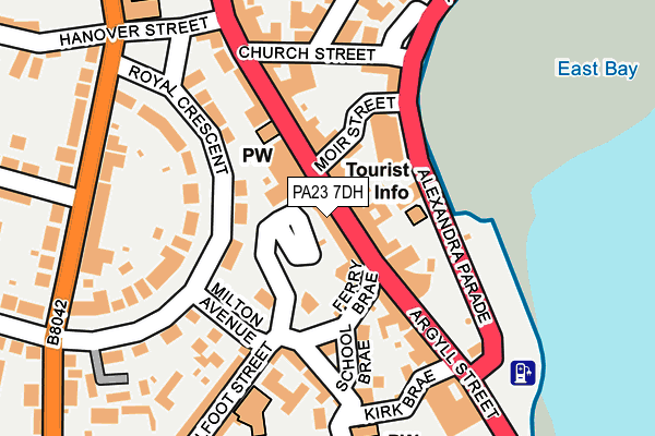 PA23 7DH map - OS OpenMap – Local (Ordnance Survey) PA23 7DH map - OS OpenMap – Local (Ordnance Survey)