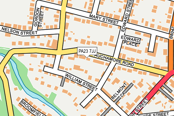 PA23 7JJ map - OS OpenMap – Local (Ordnance Survey) PA23 7JJ map - OS OpenMap – Local (Ordnance Survey)