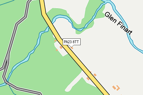 PA23 8TT map - OS OpenMap – Local (Ordnance Survey) PA23 8TT map - OS OpenMap – Local (Ordnance Survey)
