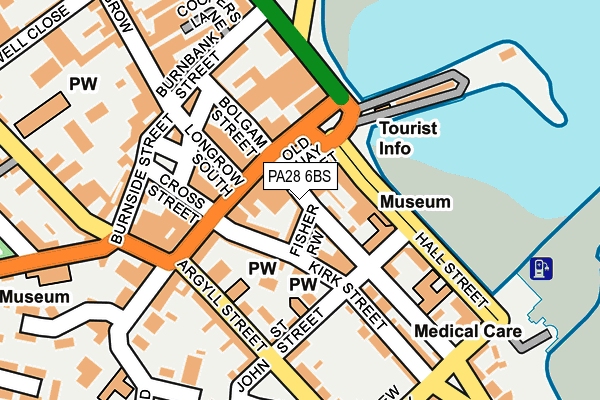 PA28 6BS map - OS OpenMap – Local (Ordnance Survey) PA28 6BS map - OS OpenMap – Local (Ordnance Survey)