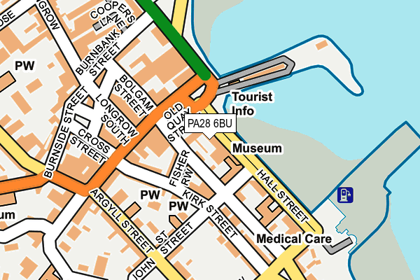 PA28 6BU map - OS OpenMap – Local (Ordnance Survey) PA28 6BU map - OS OpenMap – Local (Ordnance Survey)