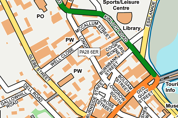PA28 6ER map - OS OpenMap – Local (Ordnance Survey) PA28 6ER map - OS OpenMap – Local (Ordnance Survey)