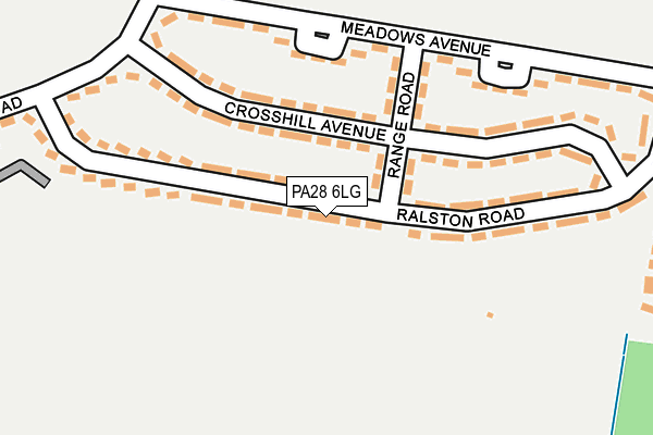 PA28 6LG map - OS OpenMap – Local (Ordnance Survey)