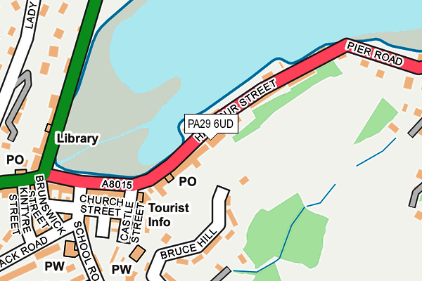 PA29 6UD map - OS OpenMap – Local (Ordnance Survey) PA29 6UD map - OS OpenMap – Local (Ordnance Survey)