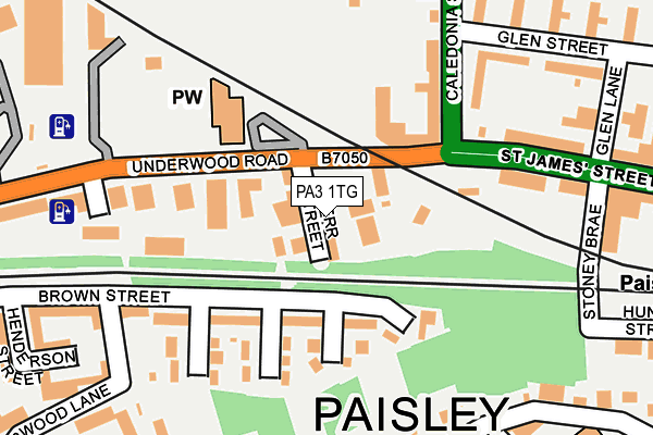 PA3 1TG map - OS OpenMap – Local (Ordnance Survey) PA3 1TG map - OS OpenMap – Local (Ordnance Survey)