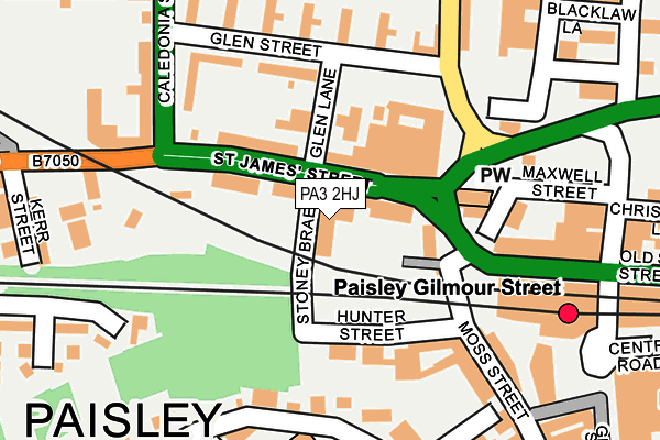 PA3 2HJ map - OS OpenMap – Local (Ordnance Survey) PA3 2HJ map - OS OpenMap – Local (Ordnance Survey)