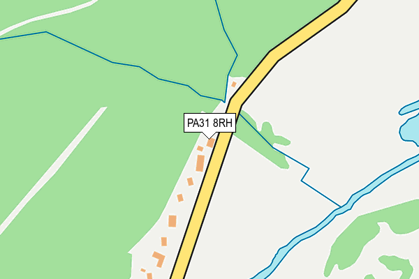 PA31 8RH map - OS OpenMap – Local (Ordnance Survey) PA31 8RH map - OS OpenMap – Local (Ordnance Survey)