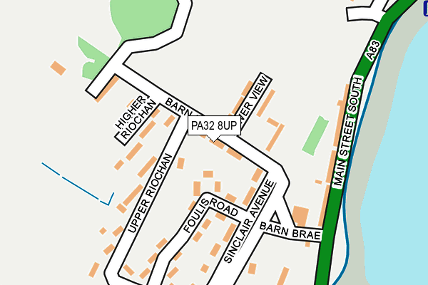 PA32 8UP map - OS OpenMap – Local (Ordnance Survey) PA32 8UP map - OS OpenMap – Local (Ordnance Survey)