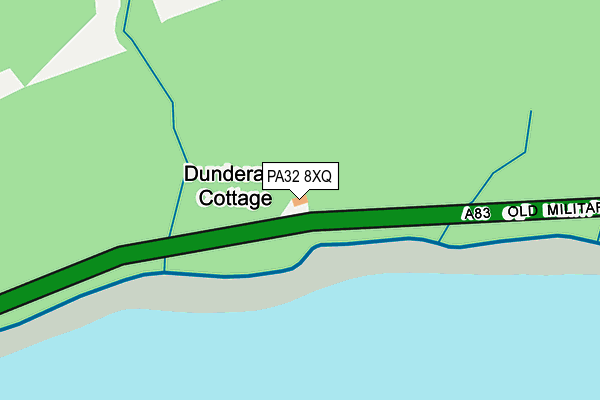 PA32 8XQ map - OS OpenMap – Local (Ordnance Survey) PA32 8XQ map - OS OpenMap – Local (Ordnance Survey)