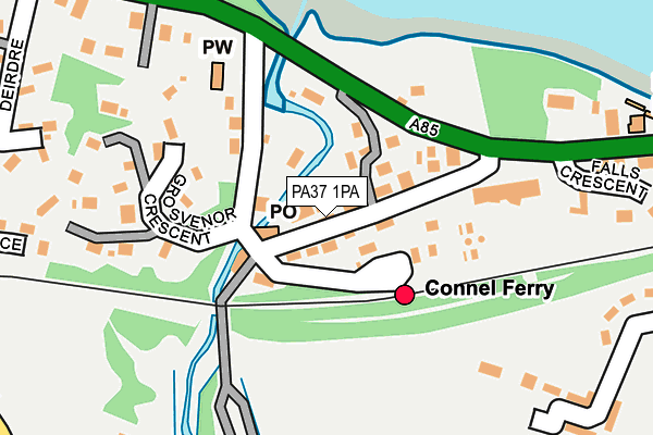 PA37 1PA map - OS OpenMap – Local (Ordnance Survey) PA37 1PA map - OS OpenMap – Local (Ordnance Survey)
