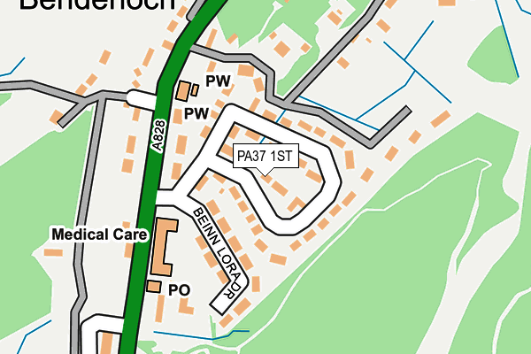 PA37 1ST map - OS OpenMap – Local (Ordnance Survey) PA37 1ST map - OS OpenMap – Local (Ordnance Survey)