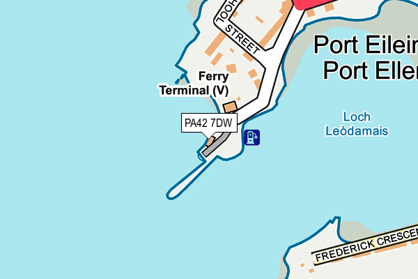 PA42 7DW map - OS OpenMap – Local (Ordnance Survey) PA42 7DW map - OS OpenMap – Local (Ordnance Survey)